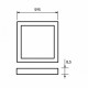 LED Панель 60*60см 40W 4000K LED-Panel-40/41, EUROLAMP