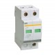 Обмежувач імпульсної перенапруги ОПС1-D 2Р In=5kA Un=230B Im=10kA, IEK