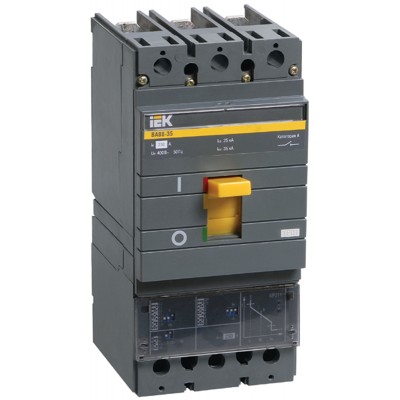 Автоматический выключетель ВА88-35 3Р 250А 35кА с электрон. расцеп. MP211 IEK