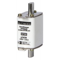 Запобіжник плавкий e.fuse.NT00.63, габарит 00, 63А