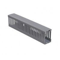 Короб перфорований, сірий T1 25х40 00128