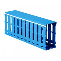 Перфорований кабель-канал RL12 60х60 00288RL, колір синій, ДКС