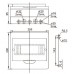 Корпус пластиковий ЩРН-П-12 навісний, IEK