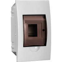 Корпус пласт. ЩРВ-П- 4 мод. 1ряд встраив. 162x210x102 IP41 PRIME