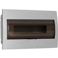Корпус пласт. ЩРВ-П-18 мод. 1ряд вбудував. 210x414x102 IP41 PRIME