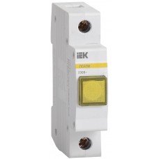 Сигнальная лампа ЛС-47М со светодиодной матрицей желтая, IEK