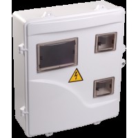 Корпус пласт. ЩУРн-П 3/6 для 3-ф лічильника навісний 400х350х125 IP55
