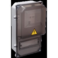 Корпус пласт. ЩУРн-П 3/8 І для 3-ф імп. лічильника навісний 365х225х145 IP55