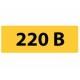 Символ «220 В» 35х 100 мм IEK