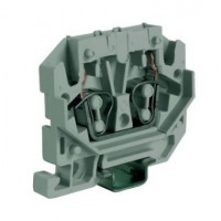 HPP.2(Ex)i, мини зажим, проходной 2,5 кв.мм синий, ZHI132, ДКС