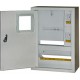 Корпус e.mbox.stand.n.f1.16.z.e металевий, під 1-ф. електронний лічильник, 16 мод., навісний, із замком
