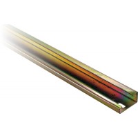 DIN-рейка e.din.stand.rail.301, G-подібна, перфорована, 1м, глибина 15мм, товщина 1,5мм, E.NEXT