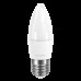 Декоративная лампа LED лампа GLOBAL C37 CL-F 5W мягкий свет 220V E27 AP (1-GBL-131) (NEW)