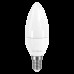 Декоративная лампа LED лампа GLOBAL C37 CL-F 5W яркий свет 220V E14 AP (1-GBL-134) (NEW)
