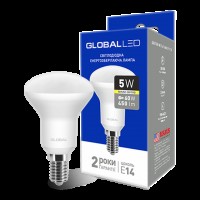 Точкова лампа LED GLOBAL R50 5W м'яке світло 220V E14 (1-GBL-153) (NEW)