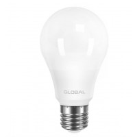Лампа загального призначення LED лампа GLOBAL A60 8W м'яке світло 220V E27 AL (1-GBL-161) (NEW)