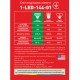 Точкова лампа LED лампа 3W яскраве світло MR16 GU5.3 220V (1-LED-144-01)