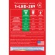 Точкова лампа LED лампа 5W м'яке світло MR16 GU5.3 220V (1-LED-289)