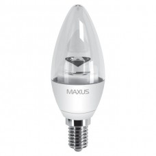 Декоративная лампа LED лампа MAXUS 4W мягкий свет C37 Е14 220V (1-LED-329)