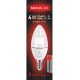 Декоративна лампа LED лампа MAXUS 4W яскраве світло C37 Е14 220V (1-LED-330)