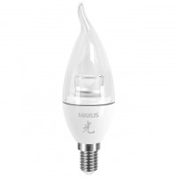 Декоративна лампа LED лампа 4W яскраве світло C37 Е14 220V (1-LED-332)
