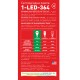 Рефлекторна лампа LED-364 R63 7W 4100K 220V E27 AP