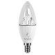 Декоративна лампа LED лампа 6W м'яке світло C37 Е14 220V (1-LED-421)