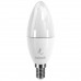 Светодиодная LED лампа MAXUS 6W яркий свет C37 Е14 (1-LED-424)