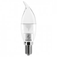 Декоративна лампа LED лампа 3W м'яке світло C28 Е14 220V (1-LED-425)