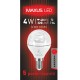 Декоративна лампа LED лампа 4W м'яке світло G45 Е14 220V (1-LED-431)