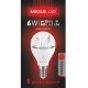 Декоративна лампа LED лампа 6W м'яке світло G45 Е14 220V (1-LED-435)