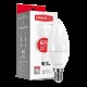 Декоративна лампа LED лампа MAXUS C37 CL-F 4W яскраве світло 220V E14 (1-LED-5312) (NEW)