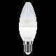 Декоративна лампа LED лампа MAXUS C37 CL-C 4W м'яке світло 220V E14 (1-LED-5313) (NEW)