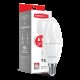 Декоративна лампа LED лампа MAXUS C37 6W яскраве світло 220V E14 (1-LED-534) (NEW)