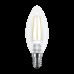 Лампа общего назначения (filament) LED лампа MAXUS (филамент), C37, 4W, мягкий свет,E14 (1-LED-537) (NEW)