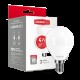 Декоративна лампа LED лампа MAXUS G45 F 4W яскраве світло 220V E14 (1-LED-5412) (NEW)