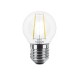 Лампа загального призначення (filament) LED лампа MAXUS (філамент), G45, 4W, м'яке світло, E27 (1-LED-545) (NEW)
