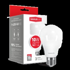Лампа общего назначения LED лампа MAXUS A60 10W яркий свет 220V E27 (1-LED-562) (NEW)