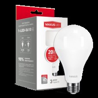 Лампа загального призначення LED лампа MAXUS A80 20W 3000K 220V E27 (1-LED-569) (NEW)