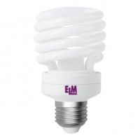 Енергозберігаюча лампа 25W E27 4000K H-SPIRAL ES-16 T2, ELМ