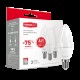 Набір LED ламп MAXUS C37 CL-F 4W яскраве світло 220V E14 (по 3шт) (3-LED-5312) (NEW)