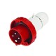 Вилка кабельна IP67 32A 3P+E+N 400V, ДКС