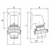 Вилка накладного монтажа с наклоном IP67 16A 3P+E 400В, ДКС