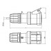 Розетка кабельная с безвинтовыми клемами IP44 16A 3P+E+N 400В, ДКС