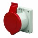 Розетка для прихованого монтажу IP44 32A 2P+E 230V, ДКС
