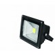 LED Прожектор COB чорний серія 20W 6500K classic LED-FL-20 (black), EUROLAMP