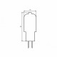 LED Лампа капсульная Plastic G4 2W G4 3000K 12V EUROLAMP LED-G4-0227(12)P