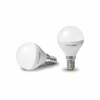 LED Лампа ЕКО серія 'D' G45 5W E14 4000K EUROLAMP LED-G45-05144(D)