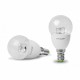 LED Лампа ЕКО серія 'D' G45 прозрачна 5W E14 4000K EUROLAMP LED-G45-05144(D)
