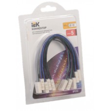 Комплект коннекторов для 8 мм MONO и RGB СД ленты 9шт в блистере IEK-eco